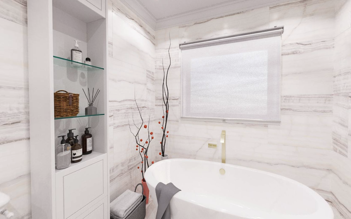 При создании проекта использовалась керамическая плитка ABSOLUT GRES