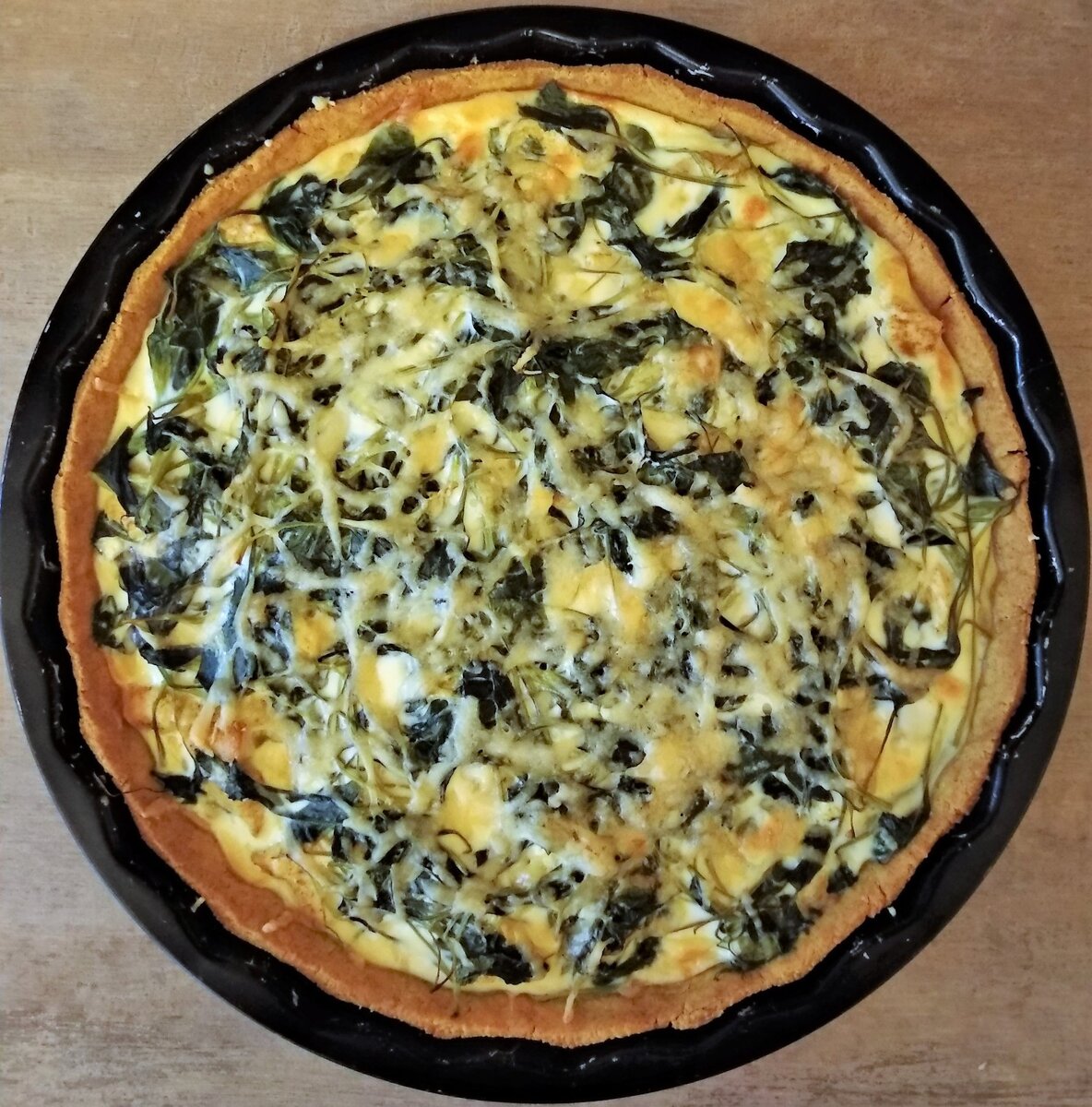 Noodled Crusted Quiche