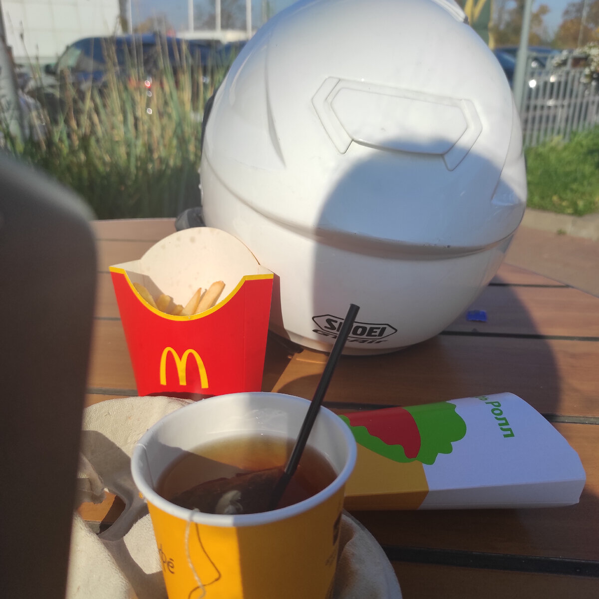 Из архивов 2021 "Раннее утро в Макдаке"