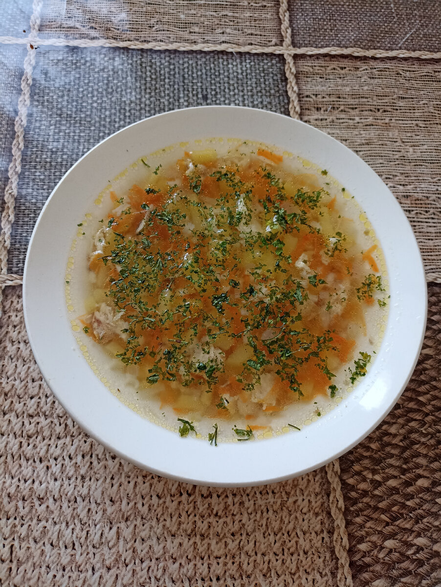 Куриный супчик. 
