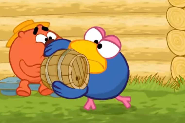 Сериал "Смешарики", серия «Это сладкое слово «мёд»