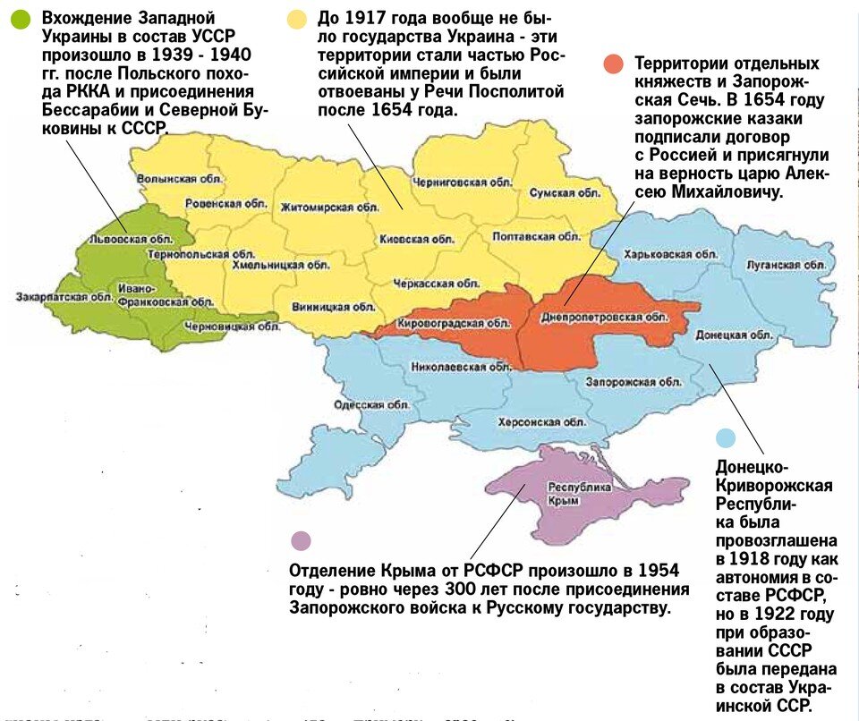     Карта областей