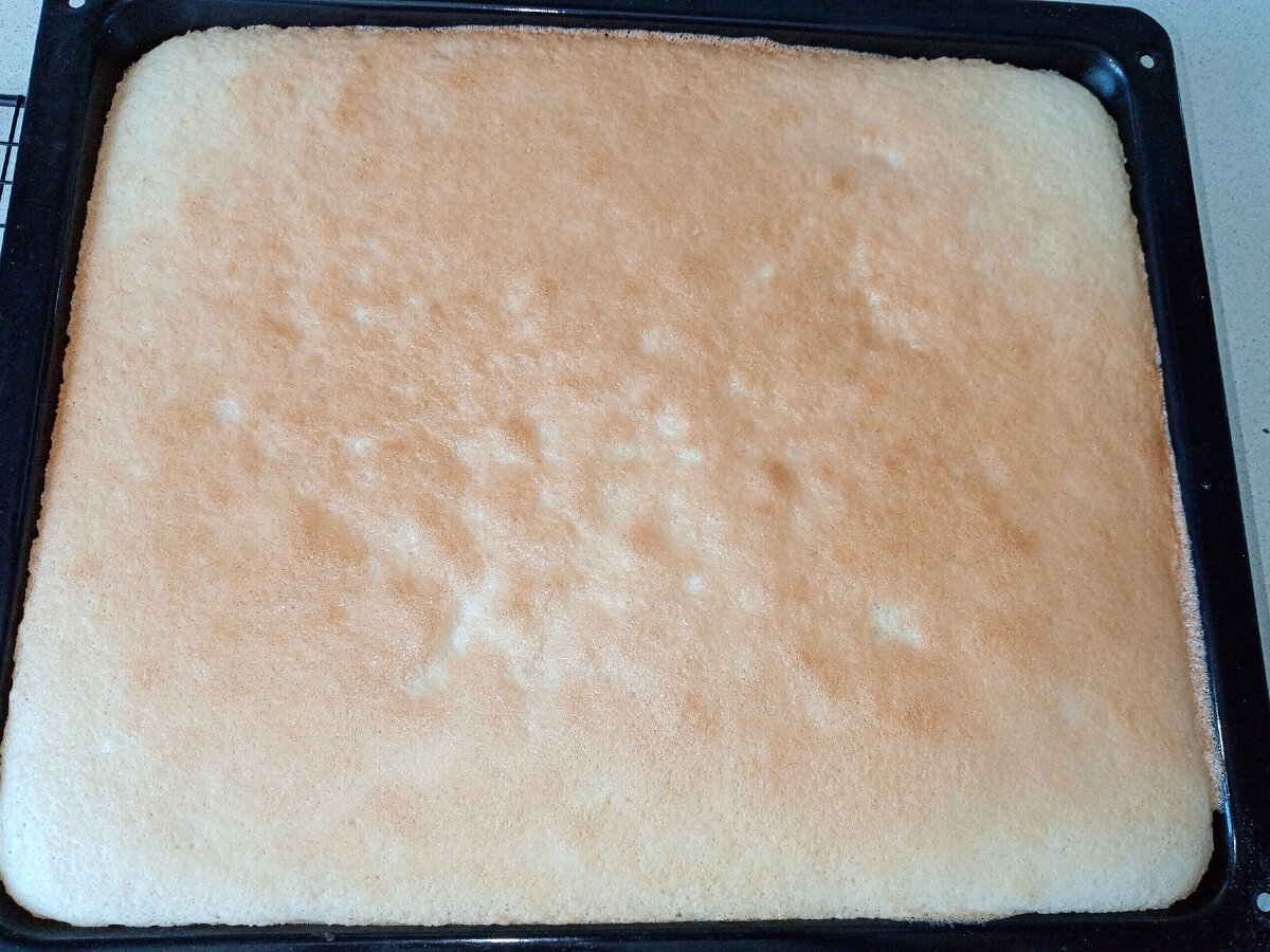 Бисквит ванильный