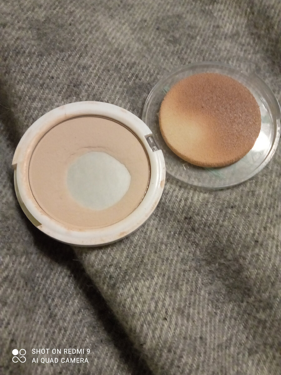 Вот уже донышко в пудре, просто посмотрите! 