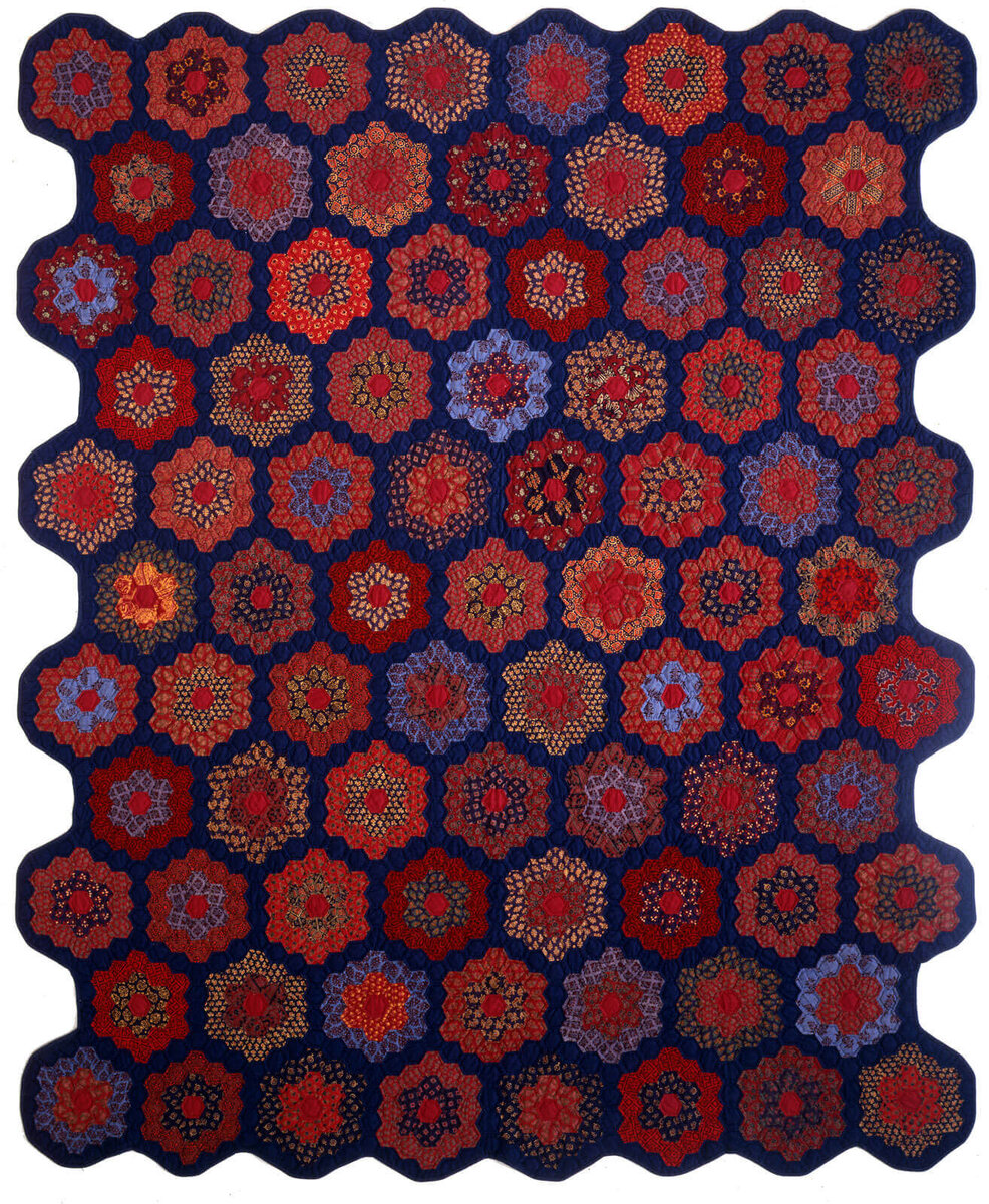 То самое первое лоскутное одеяло, 1972г