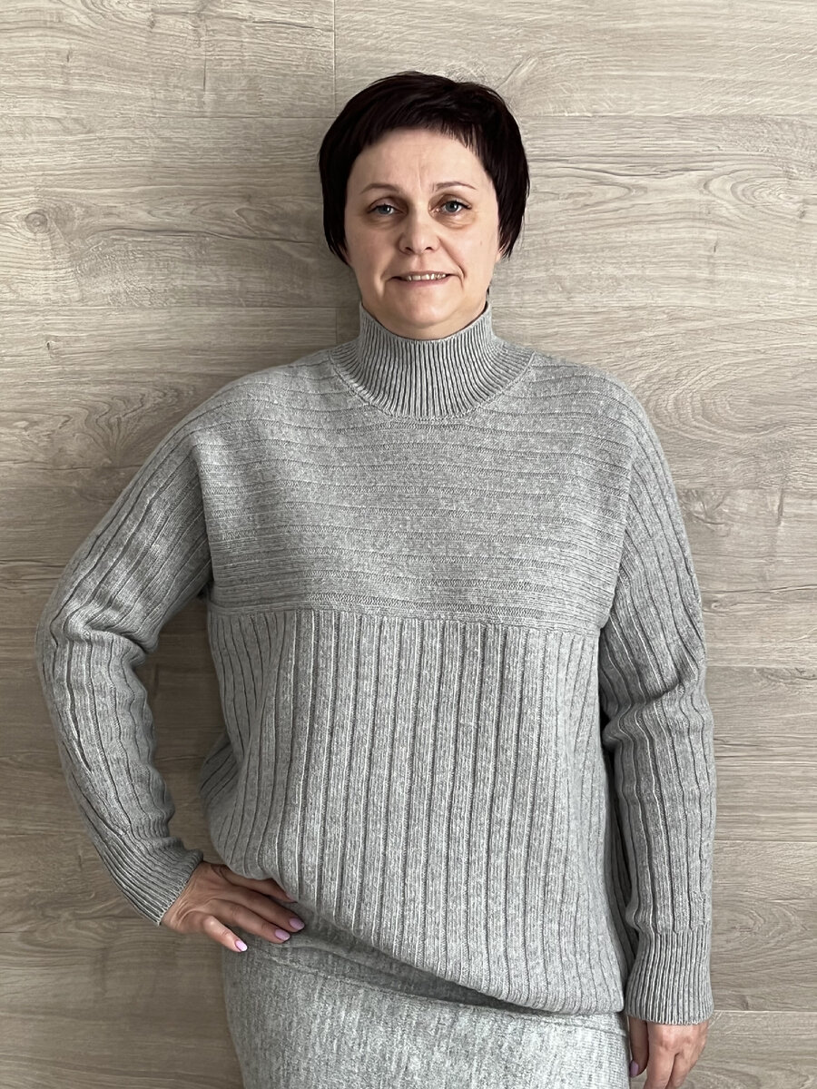 1 изделие - свитер резинкой 4/2