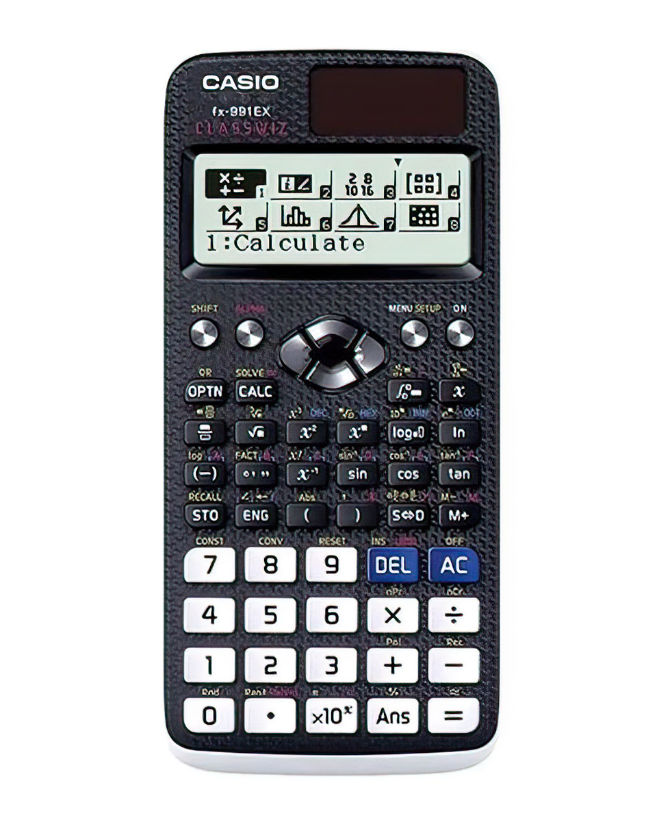 Casio FX-991EX. Прослужил с верой и правдой аж целый год...