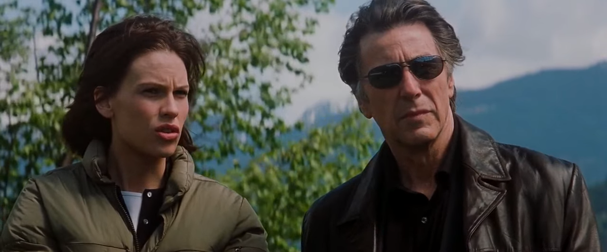 Кадр из фильма «Бессо́нница» (Insomnia)