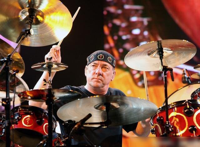 Neil Peart - drums, electronic percussion, cymbals, tambourine