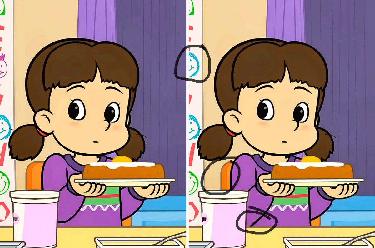 Задания на внимательность. Рассмотрите иллюстрации и попытайтесь ????>? ...