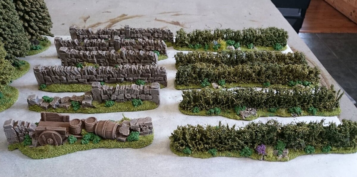 Варианты растительности, которые могут быть использованы при создании диорам