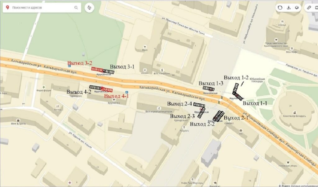 21 Поликлиника минск карта