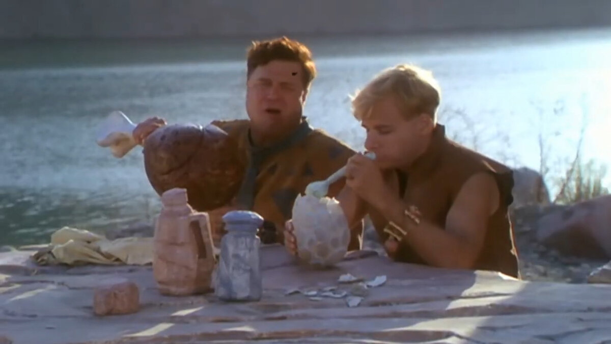 «Флинтстоуны» 1994-го | Дичь или сатира? | Старый Видик | Дзен