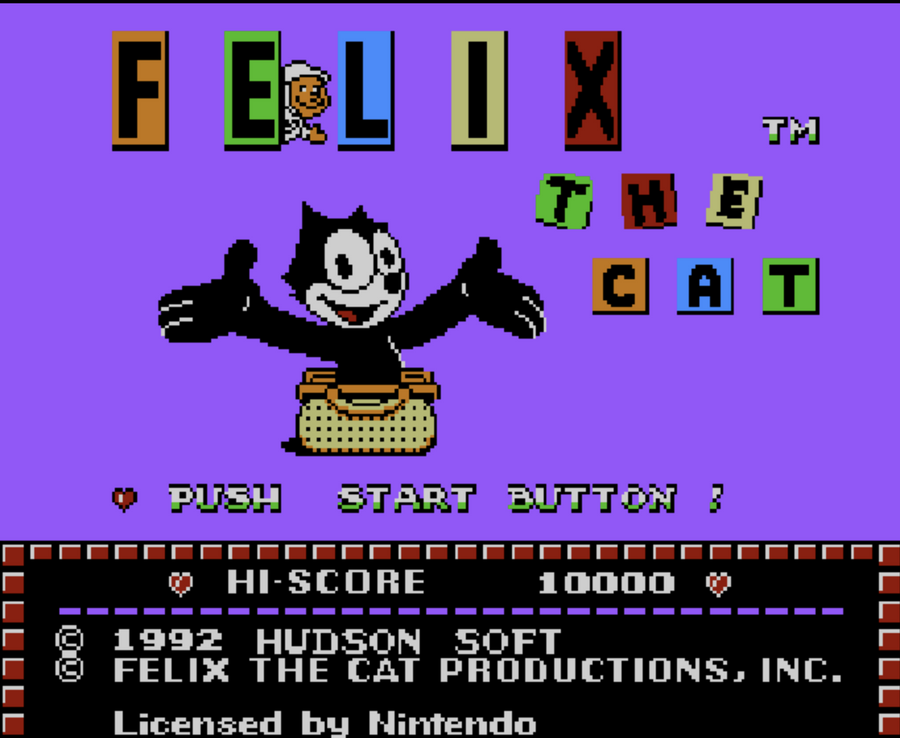 Felix игры. Felix the Cat NES.