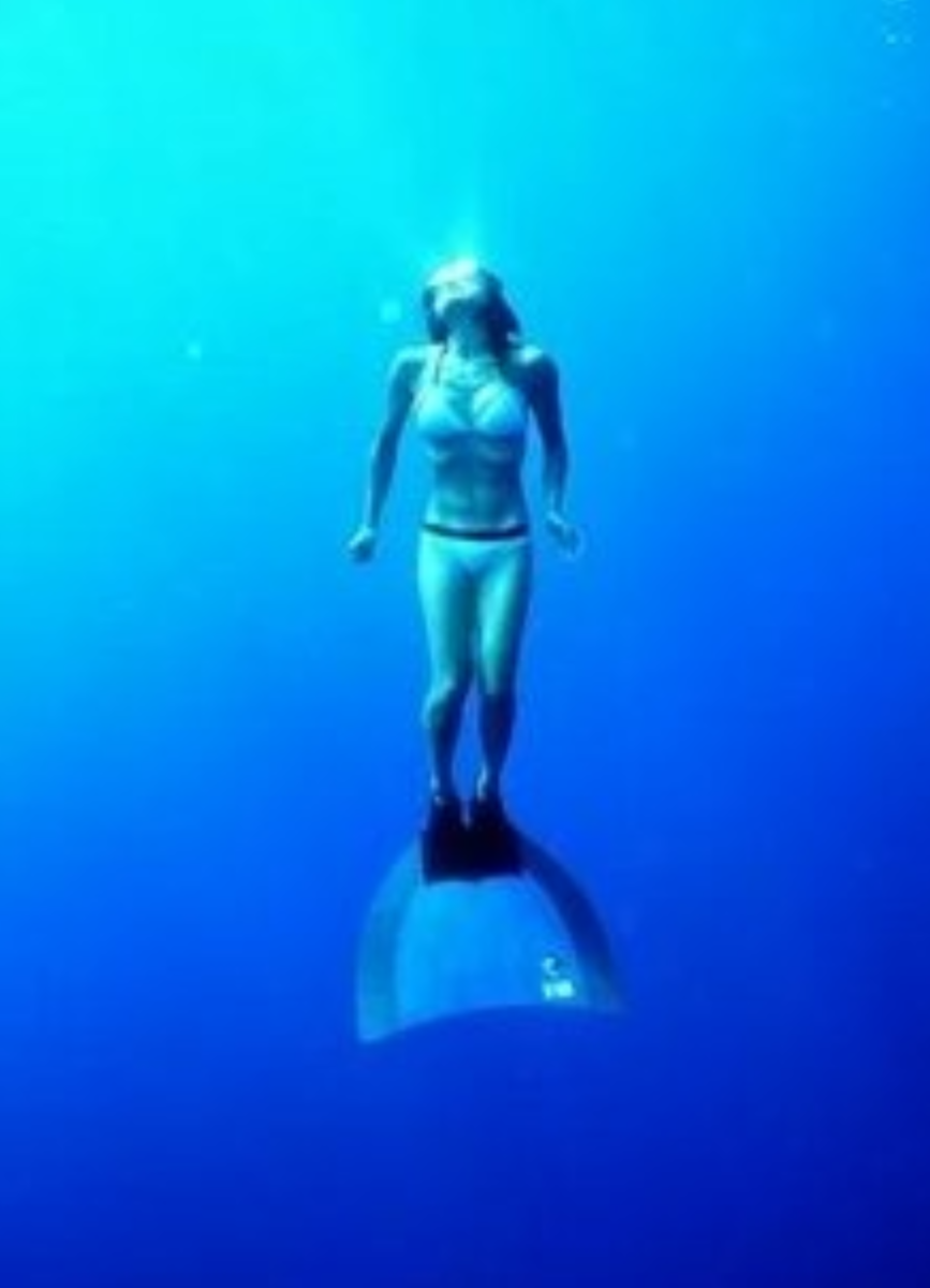 Freediving моноласта