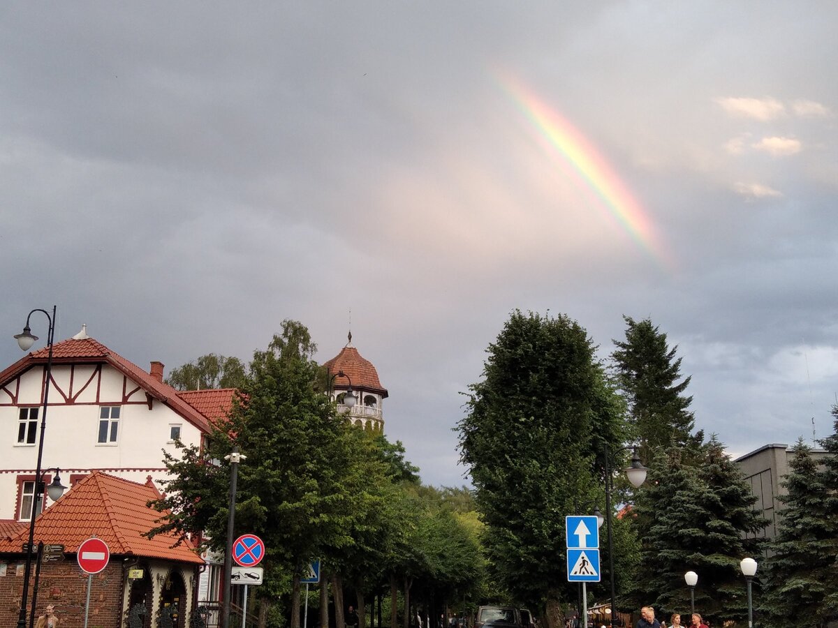 Радуга над Светлогорском.                                                        photo N.Mazurina