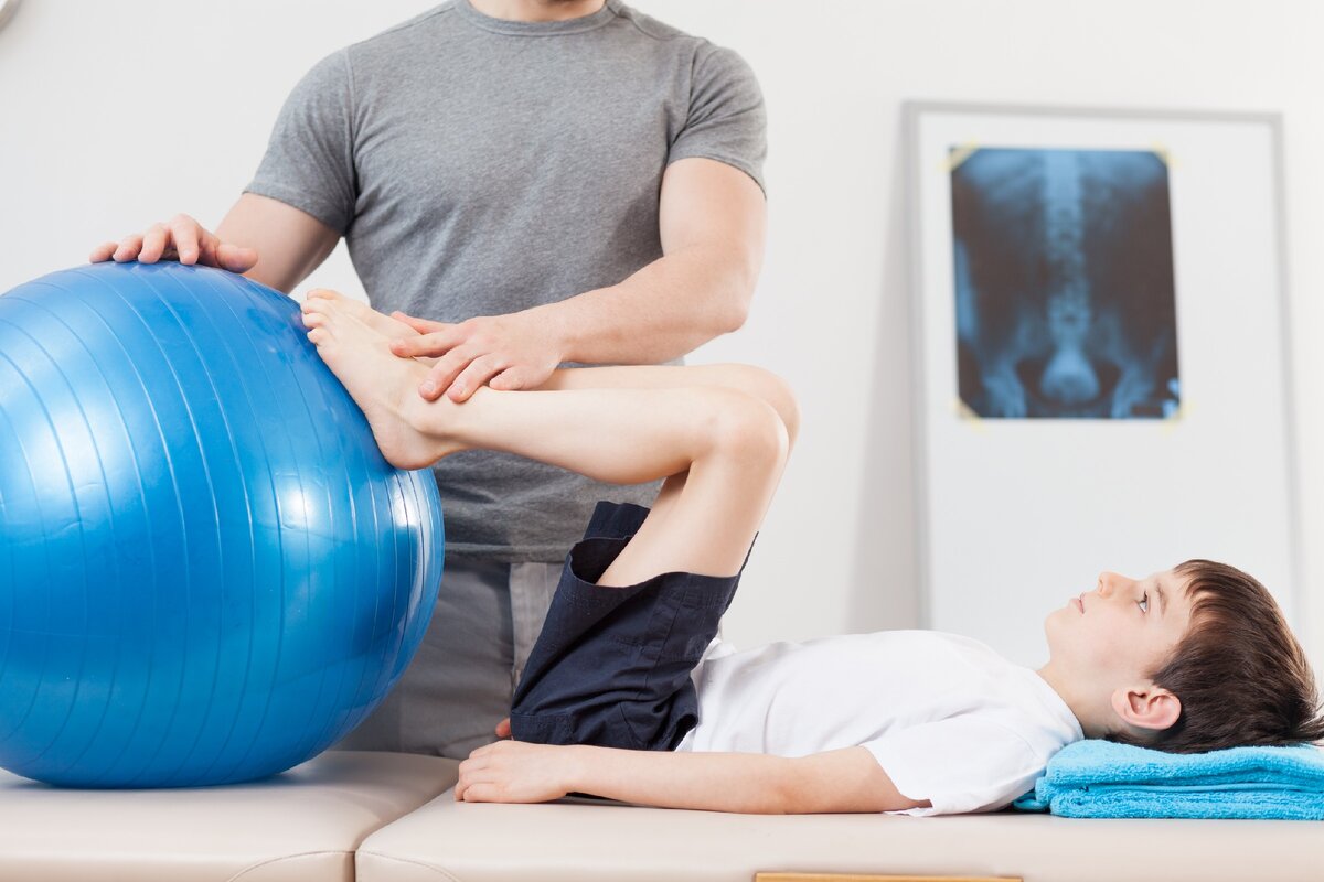 What are some components of pediatric rehab?