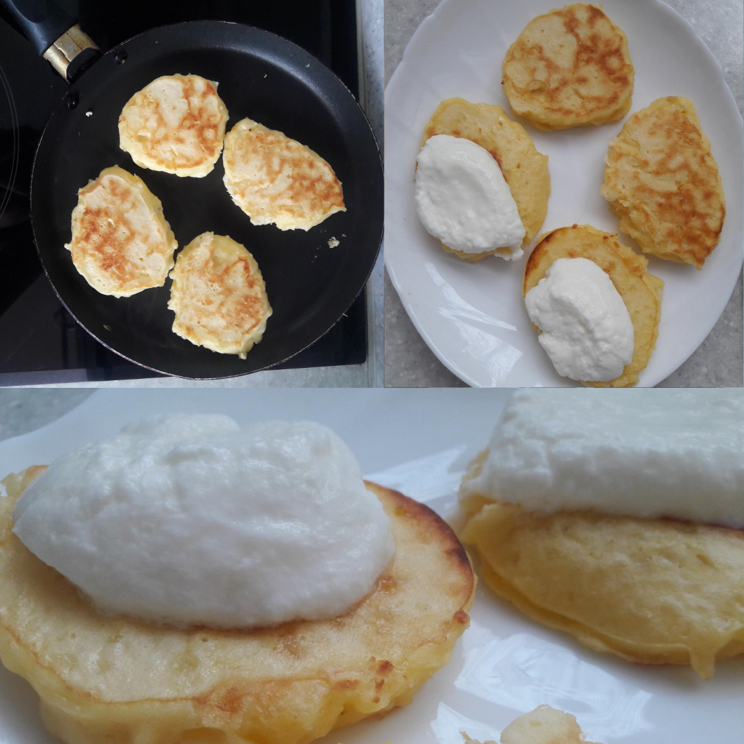 сырные оладьи