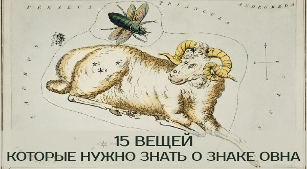 15 вещей, которые нужно знать о знаке Овна
