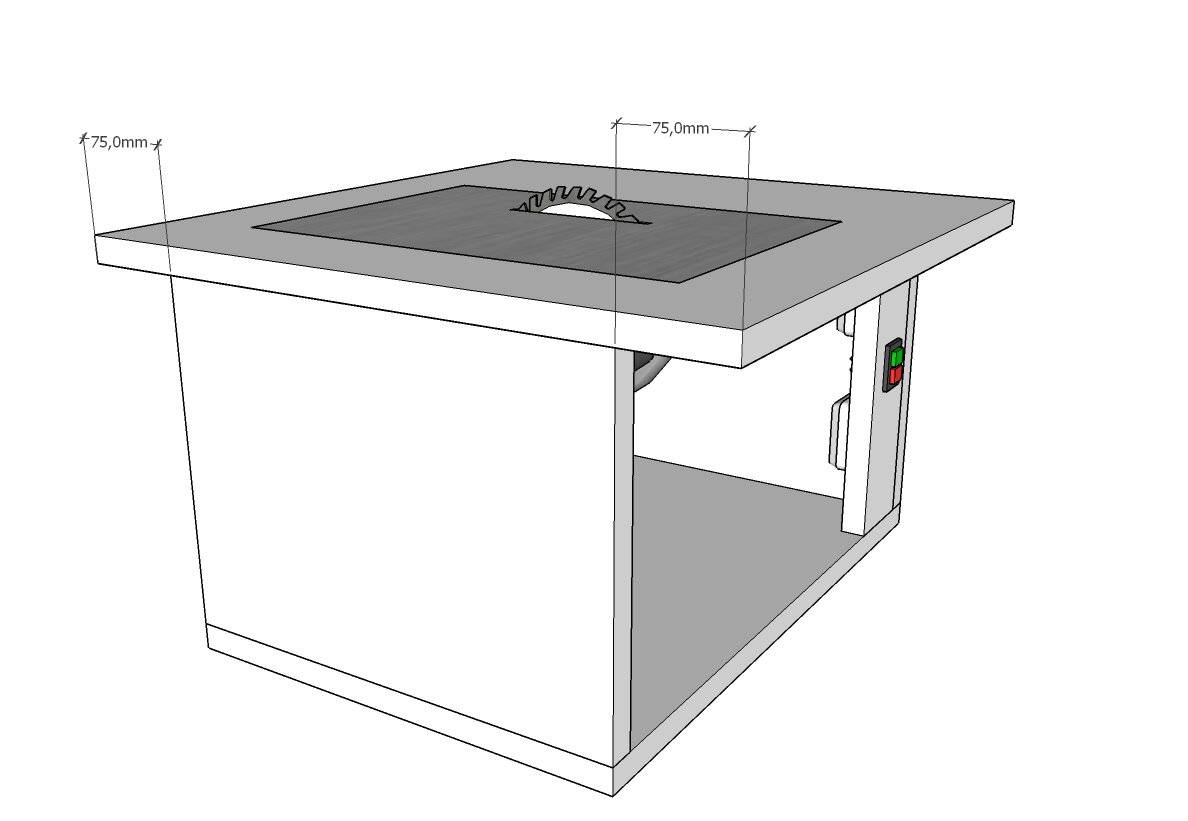 Распиловочный стол для циркулярной пилы своими руками чертежи