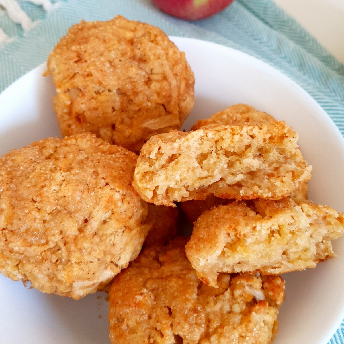 яблочное печенье