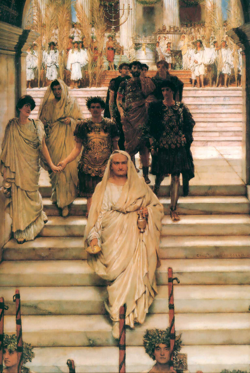 Лоуренс Альма-Тадема «Триумф Тита», 1885. Источник: wikimedia.org