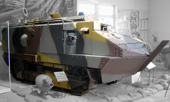 Модель танка СА-1