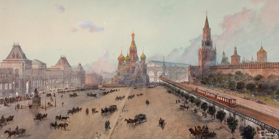 Московское метро в 1902 году