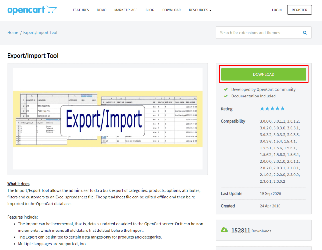 Opencart import. OPENCART Import Export Tool. Импорт товаров OPENCART 3. Импорт модуля.