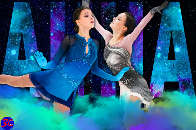 Два новых образа Анны Щербаковой (коллаж автора, источник -instagram.com/p/CFXjwRKKYmW/)