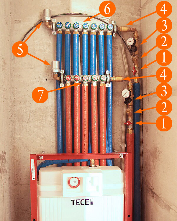 Разводка водопровода в квартире: схемы, особенности, советы / Блог