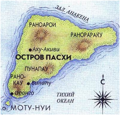 Где находится остров пасхи на карте. Остров Пасхи на карте. Остров Пасхи географическая карта. Остров Рапа Нуи на карте.