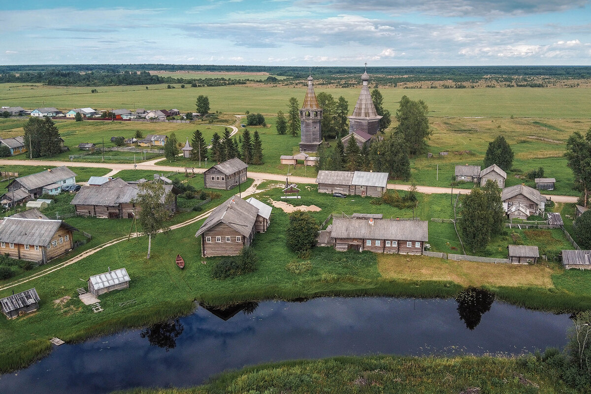 Село Троица Северная Двина