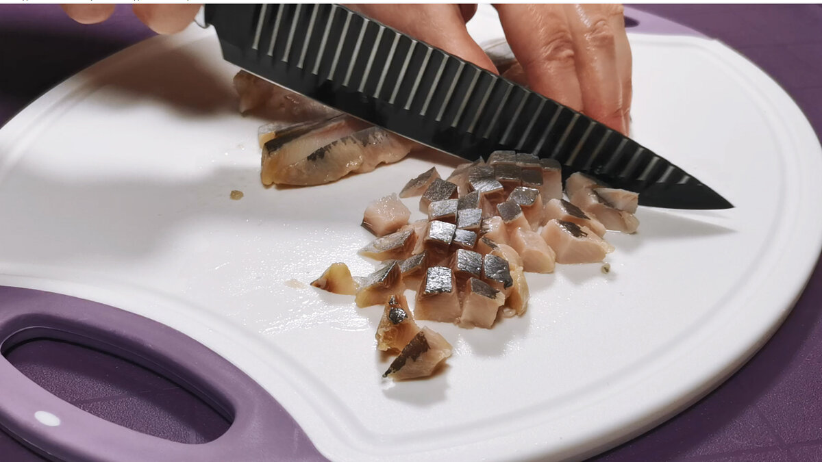 Филе сельди для салата