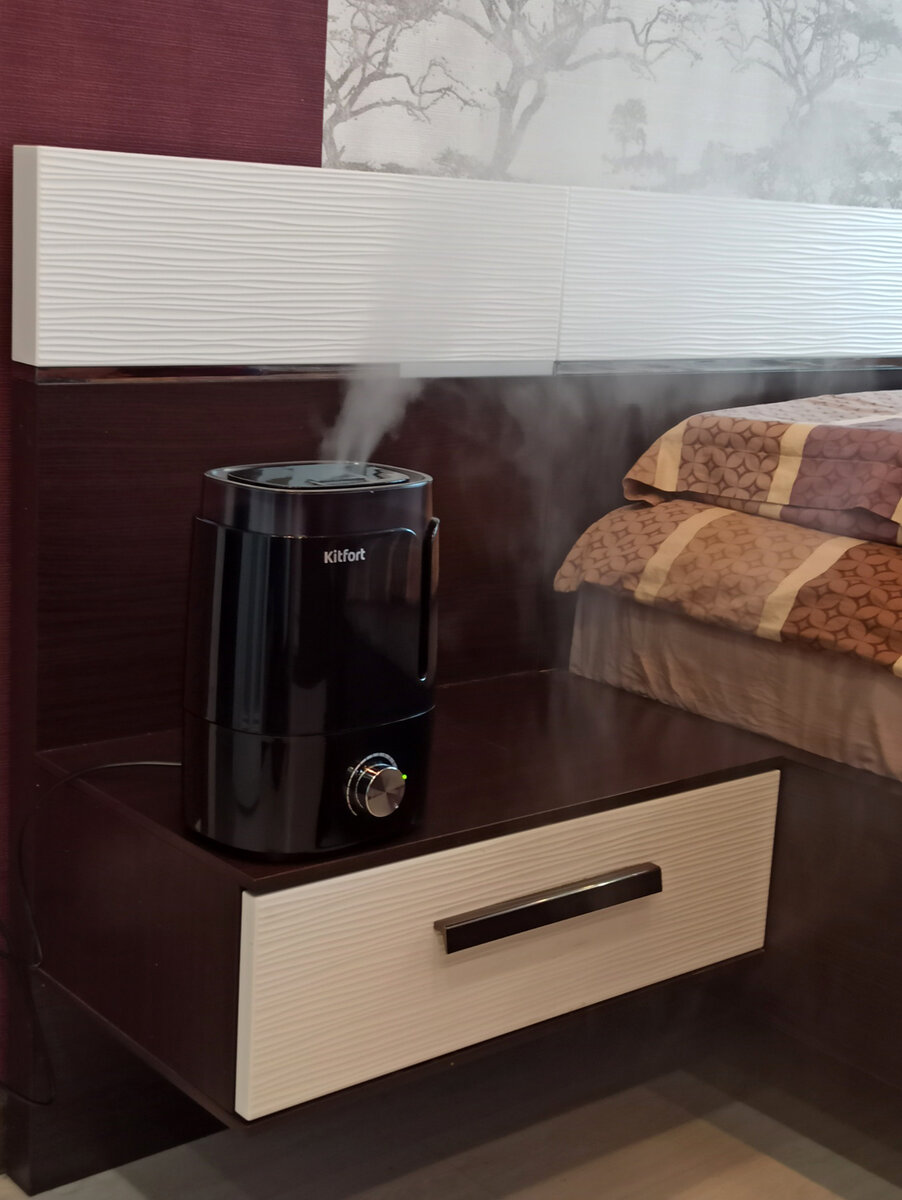 Увлажнитель воздуха Kitfort KT-2802-2, чёрный