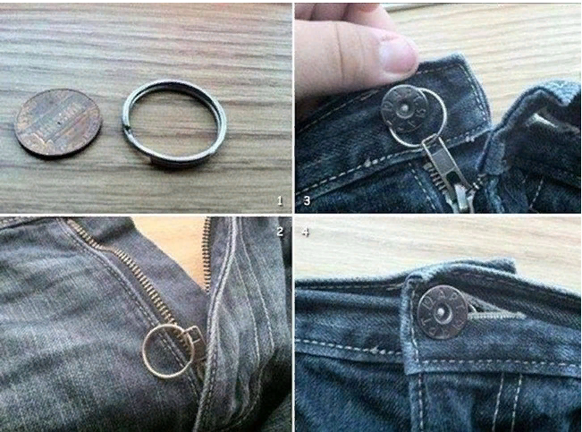 Если молния на ваших джинсах всегда норовит расстегнуться 