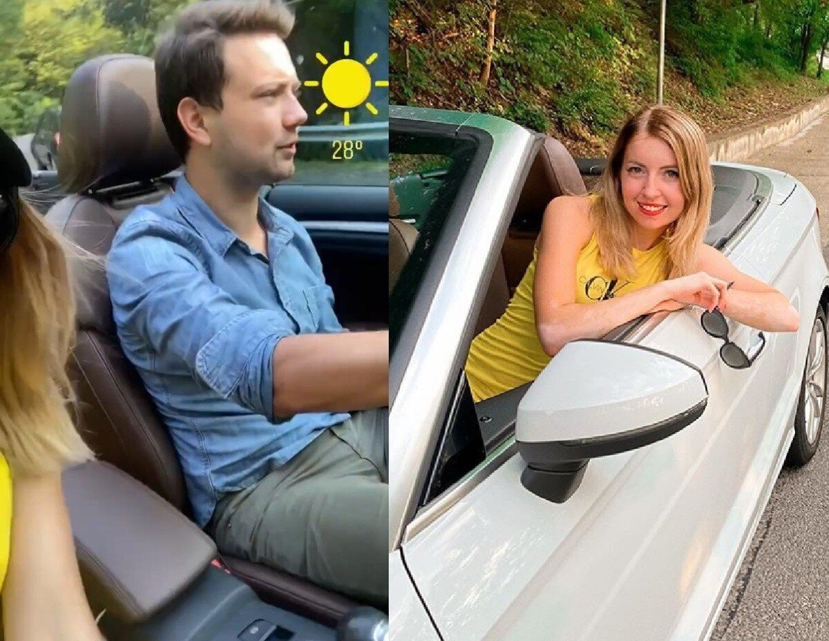 Новый бойфренд  Владимир Черных и веселая вдова (фото из открытых источников)