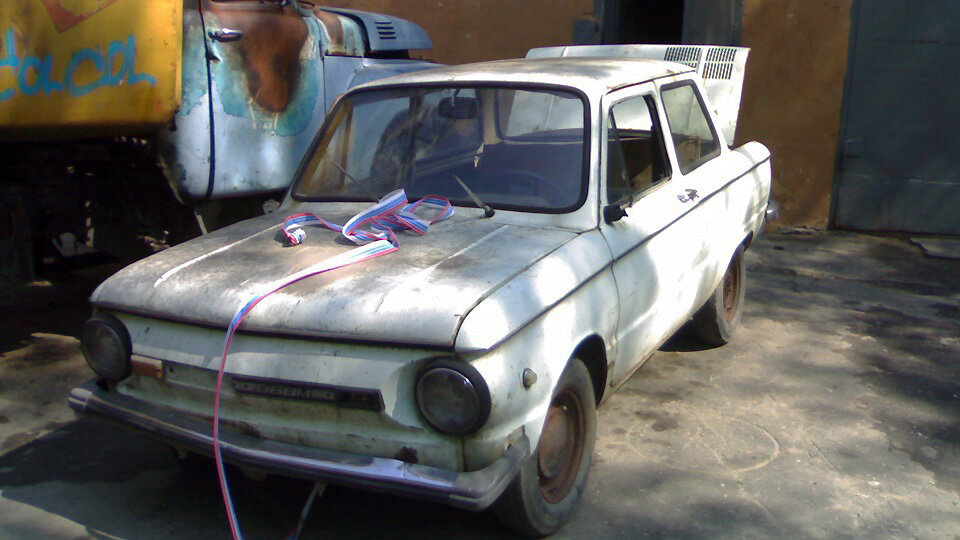 Донор проекта - старенький Запорожец  968 М