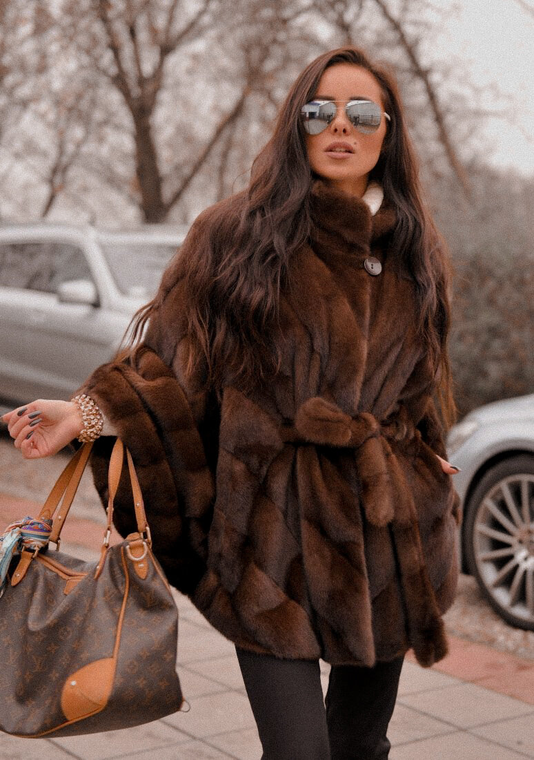 Полушубок Saga furs Royal Mink