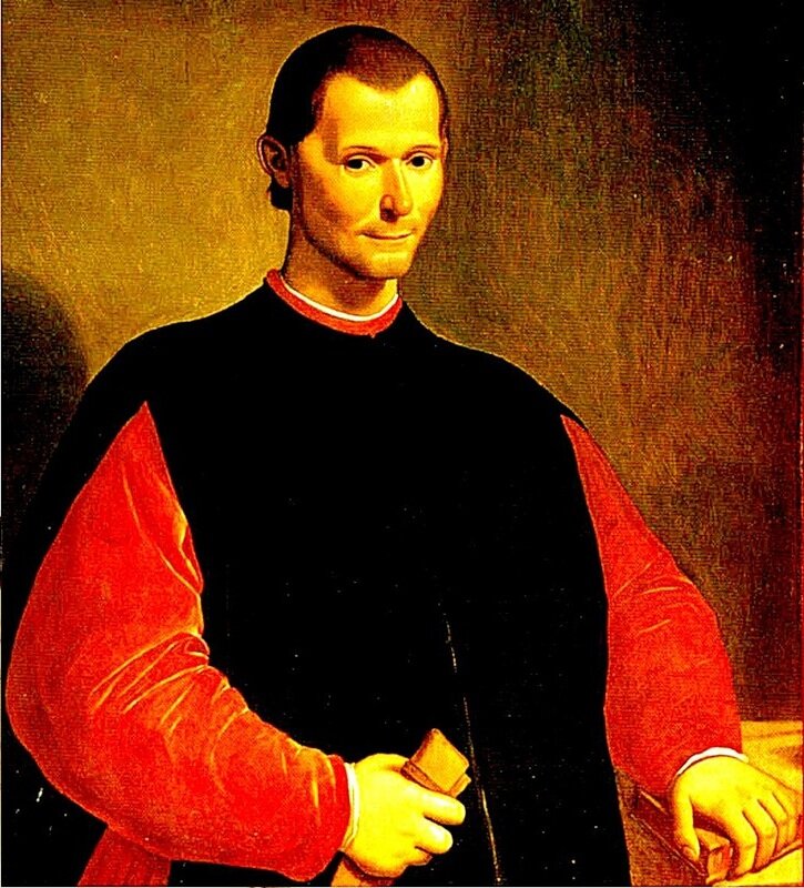 Художник Санти ди Тито. Портрет Никколо Макиавелли. 1537 год