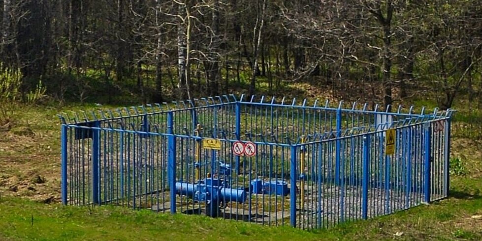 Территория газопровода