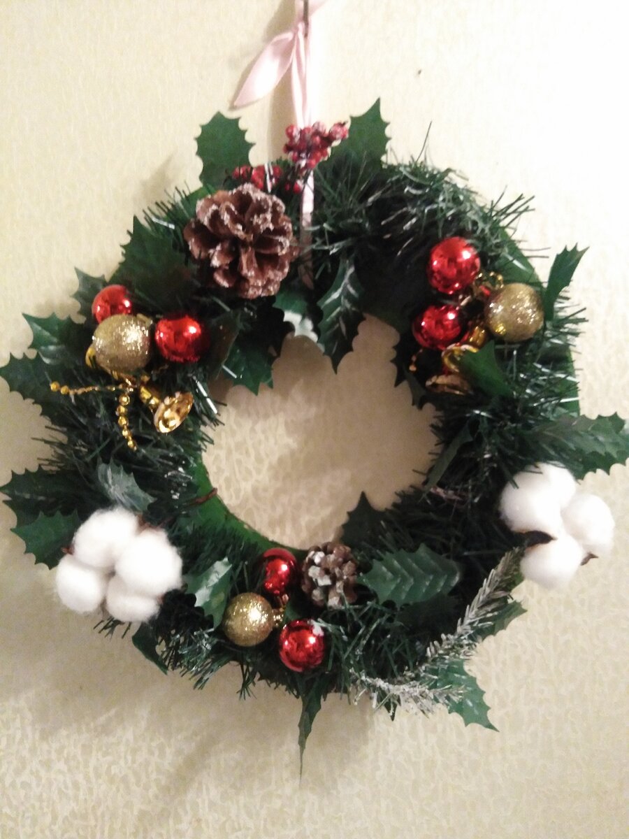 Первый вариант венка. 