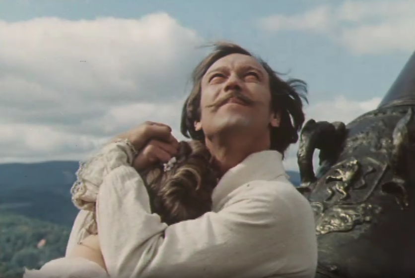 Олег Янковский в роли барона Мюнхгаузена (1979)