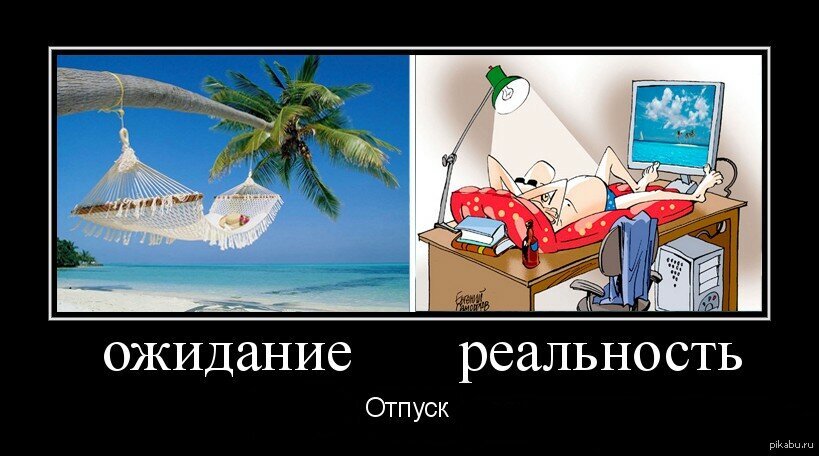 Мои планы на отпуск