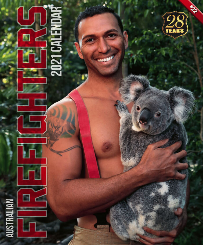 Источник https://www.instagram.com/australianfirefighterscalendar/