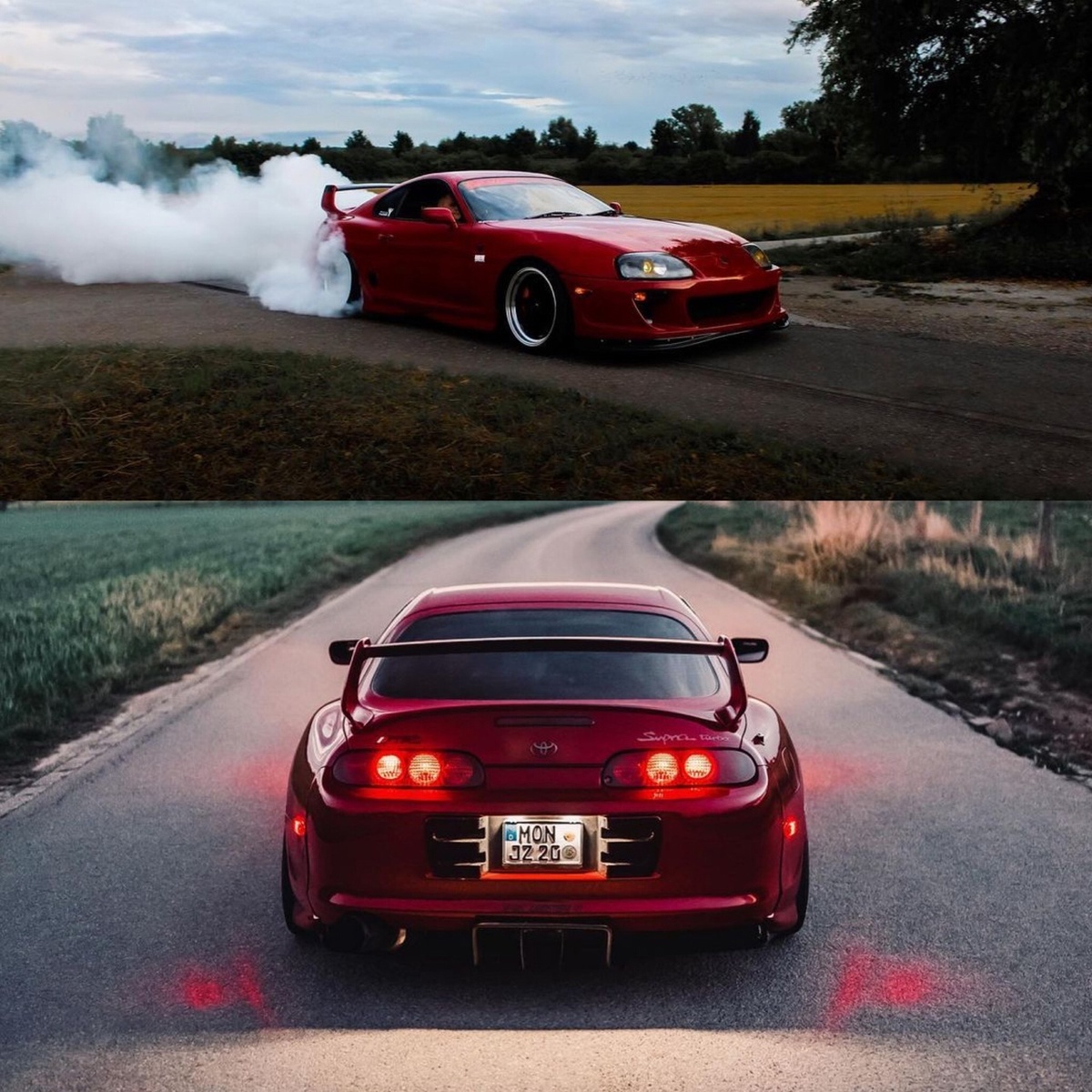 Toyota Supra в стиле JDM