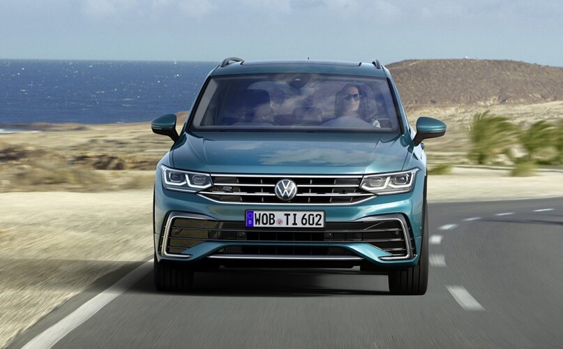 Обновлённый Volkswagen Tiguan.