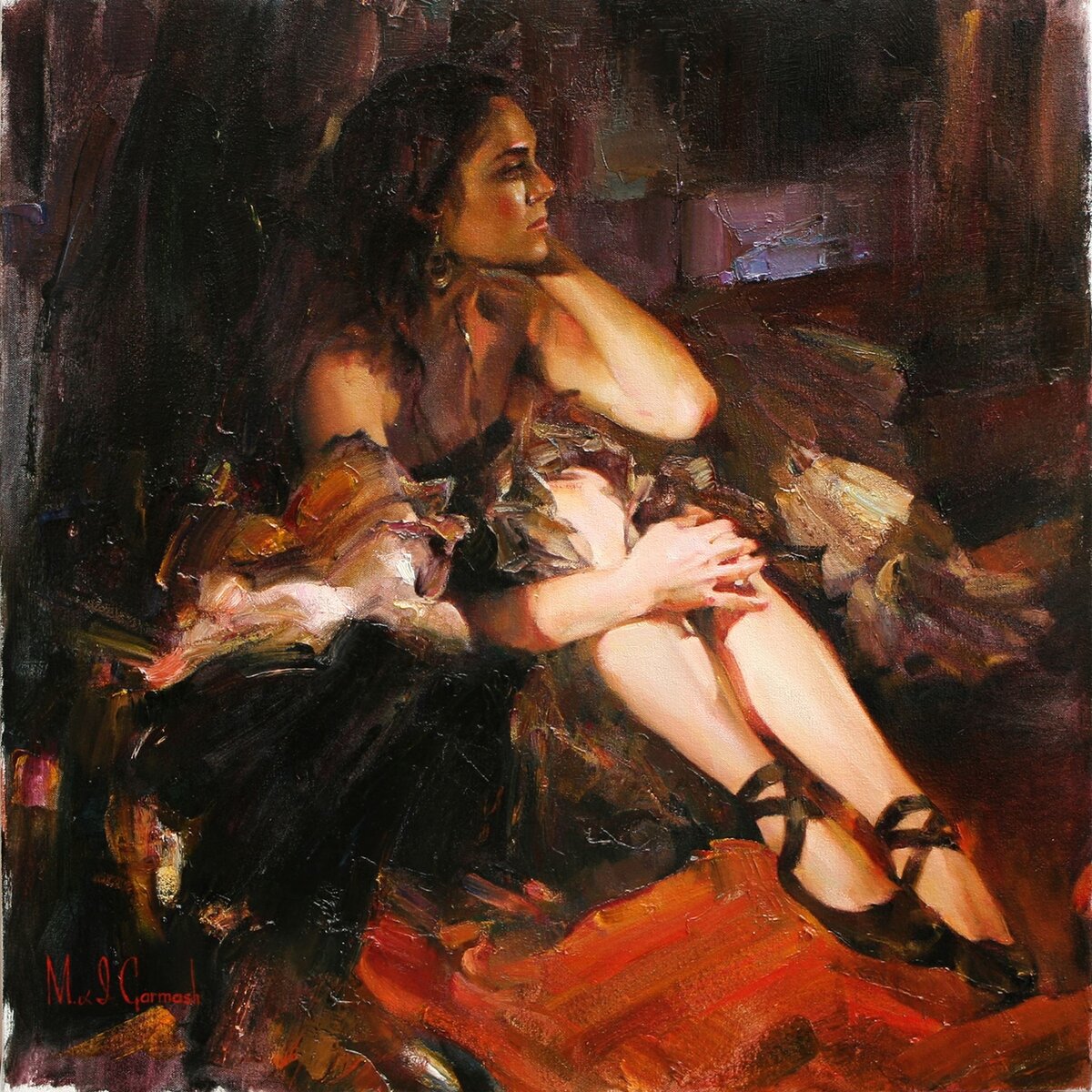 Michael Inessa Garmash художник картины