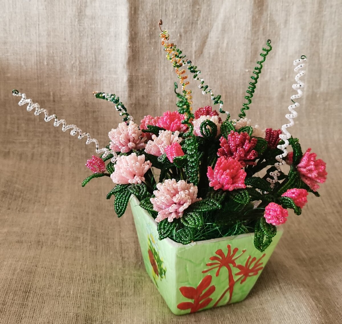 Горшочек цветов