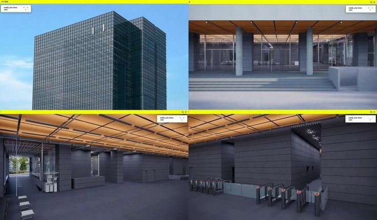 Здание HYBE labels